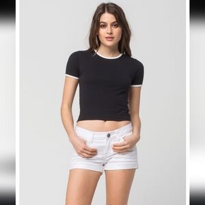 RSQ Malibu Cuff Women's Denim Short